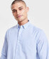 Men's Solid Stretch Oxford Cotton Shirt, Created for Macy's