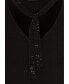 Фото #4 товара Women's Long Sleeve V-Neck Pullover with Embellished Necktie