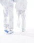 Фото #8 товара Weekday Unisex co-ord joggers in dreamy blue tie dye exclusive to ASOS