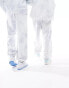 Weekday Unisex co-ord joggers in dreamy blue tie dye exclusive to ASOS