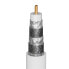 Фото #1 товара Goobay 120 dB SAT Coaxial Cable, 4x Shielded, CCS, 100 m, 100 m, White