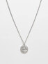 Classics 77 disc pendant necklace in antique silver