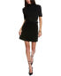 Theory Combo A-Line Dress Women's Black P