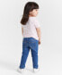 ფოტო #2 პროდუქტის Toddler Girls Core Crewneck T-Shirt, Created for Macy's