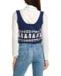 Sea Ny Afina Knits Cropped Wool Vest Women's