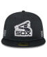 Фото #2 товара Men's Black Chicago White Sox 2024 Clubhouse 59FIFTY Fitted Hat