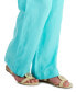 ფოტო #5 პროდუქტის Petite 100% Linen Drawstring Pants, Created for Macy's