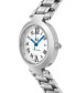 ფოტო #2 პროდუქტის Women's Niki Silver-tone Stainless Steel , Silver-Tone Dial , 32mm Round Watch