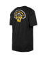 Фото #3 товара Men's Black Golden State Warriors "W" Statement T-Shirt