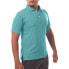 Page & Tuttle Solid Jersey Short Sleeve Polo Shirt Mens Blue Casual P39909-WAV