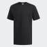 Мужская футболка Adidas Originals Blank Black Tee Черный, XS - фото #8