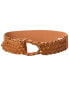 Фото #1 товара J.Mclaughlin Della Leather Belt Women's Brown Xs/S