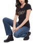 ფოტო #5 პროდუქტის Women's Embellished Script Logo T-Shirt