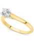 ფოტო #1 პროდუქტის Diamond Solitaire Engagement Ring (1/3 ct. t.w.) in 14k Gold