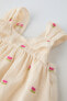 Фото #3 товара Платье с вышивкой «тюльпаны» ZARA