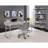 Фото #7 товара Tigress Writing Desk, Printed Faux Marble & Chrome Finish