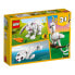 Фото #7 товара Конструктор LEGO® Creator 3в1 Белый кролик (31133)