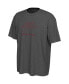 Men's Charcoal Ohio State Buckeyes Washed Max90 T-shirt