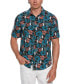 Men's Toucan Hibiscus-Print Shirt