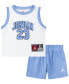 Фото #1 товара Baby Boys 23 Jersey T-shirt and Shorts Set