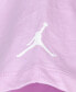 ფოტო #3 პროდუქტის Big Girls Air Flower Child Logo Short Sleeve Tee