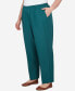 Plus Size Classic Accord Elastic Waist Short Length Pant