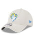 ფოტო #1 პროდუქტის Men's Khaki Los Angeles Rams Ram Head Playmaker 9TWENTY Adjustable Hat