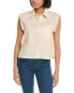 Brook + Lynn Bubble Hem Shirt Women's L - фото #1