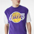 Футболка с коротким рукавом мужская New Era NBA Colour Insert LA Lakers Фиолетовый