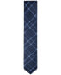 Фото #2 товара Men's Stitch Plaid Extra Long Tie
