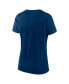 ფოტო #3 პროდუქტის Women's Deep Sea Blue Seattle Kraken Long and Short Sleeve Two-Pack T-shirt Set