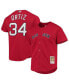 Фото #2 товара Men's David Ortiz Red Boston Red Sox Cooperstown Collection Mesh Batting Practice Jersey