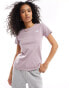 Фото #1 товара The North Face Simple Dome logo t-shirt in light purple