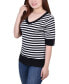 ფოტო #3 პროდუქტის Women's Elbow Sleeve Top