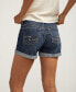 ფოტო #8 პროდუქტის Women's Boyfriend Mid Rise Shorts