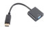 ShiverPeaks BS14-05009 - VGA (D-Sub) - DisplayPort - Male - Female - Gold - Black