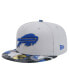 Фото #1 товара Men's Gray Buffalo Bills Active Camo 59FIFTY Fitted Hat