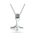 Фото #3 товара Amulet Celtic Knot Hammer Pendant Necklace For Women Oxidized Sterling Silver