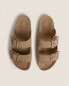 Фото #4 товара Split leather double-strap sandals