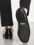 Фото #7 товара Walk London Woody chain loafers in black leather