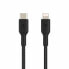 USB-C to Lightning Cable Belkin CAA004BT2MBK 2 m Black