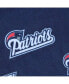 ფოტო #3 პროდუქტის Unisex Preschool Toddler Navy Blue New England Patriots Allover Logo Printed Pants