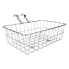 Фото #1 товара Wald 1372 Front Basket Silver 15X10X4-3/4" 2Pc Legs