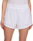 ფოტო #1 პროდუქტის Women's Solid Double-Layer Training Shorts