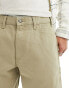 Dickies duck canvas shorts in light tan Бежевый, W30 - фото #10