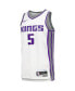 Фото #2 товара Men's De'Aaron Fox White Sacramento Kings Swingman jersey Player Jersey - Association Edition