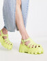 Фото #6 товара Circus NY Alyson chunky platform sandals in yellow