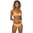 RVCA 280904 Women's Active Solid Bikini Top - Orange Crush, Medium