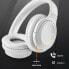 Bluetooth Headset with Microphone NGS ARTICAGREEDWHITE White