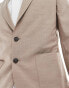 Ben Sherman patch pocket suit jacket in beige